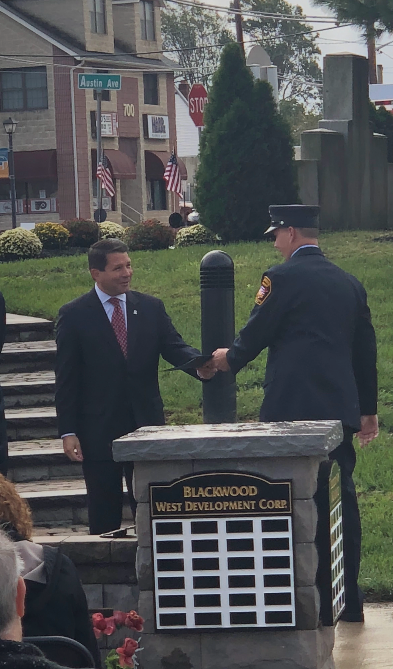 Community recognition ceremony